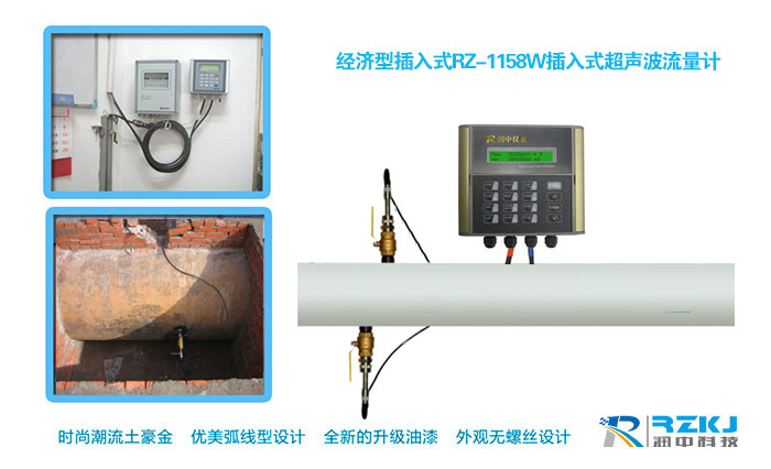 RZ-1158W插入式超聲波流量計