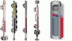 磁翻板液位計選用浮子材質(zhì)與加工工藝的及介質(zhì)密度的關(guān)系